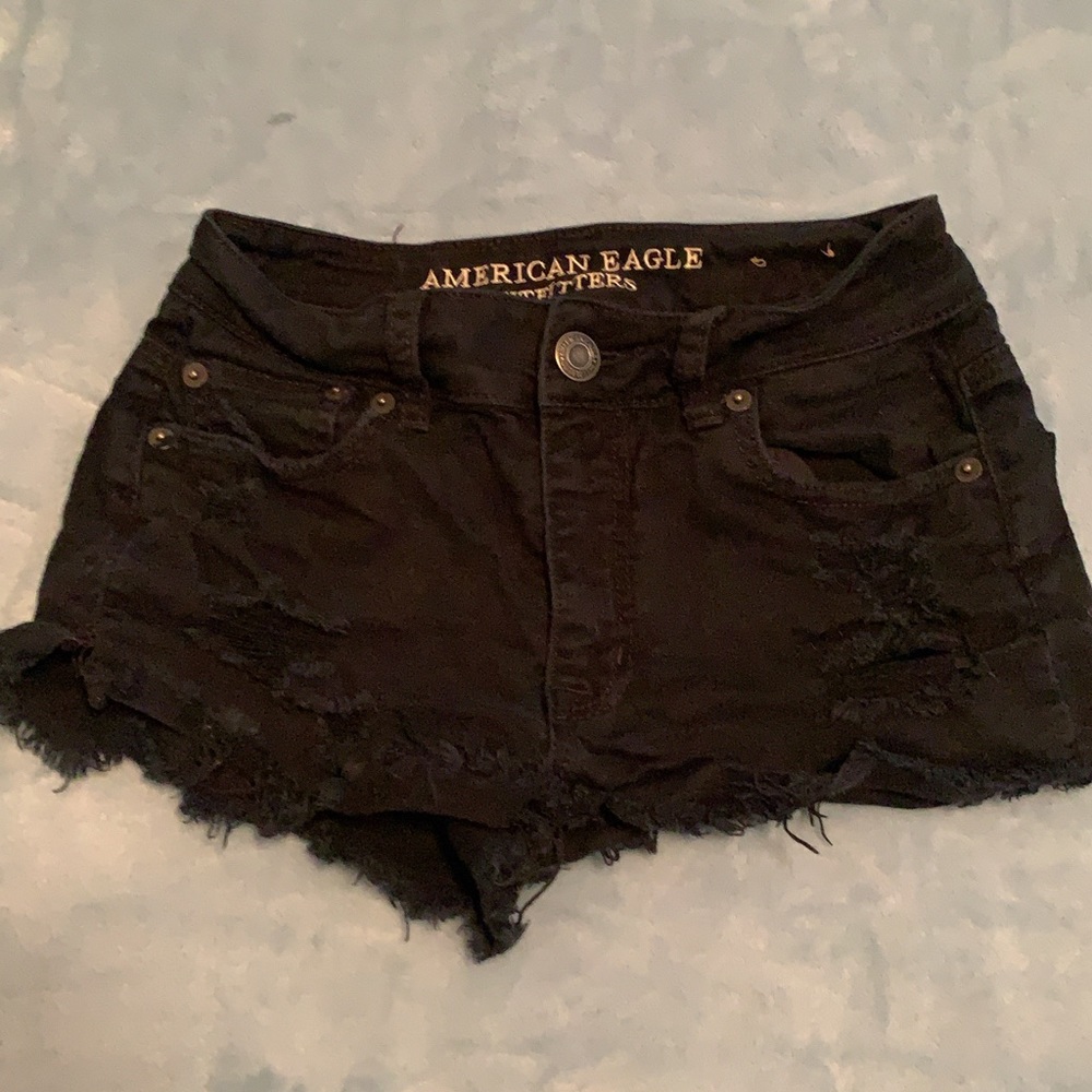 American eagle jean shorts